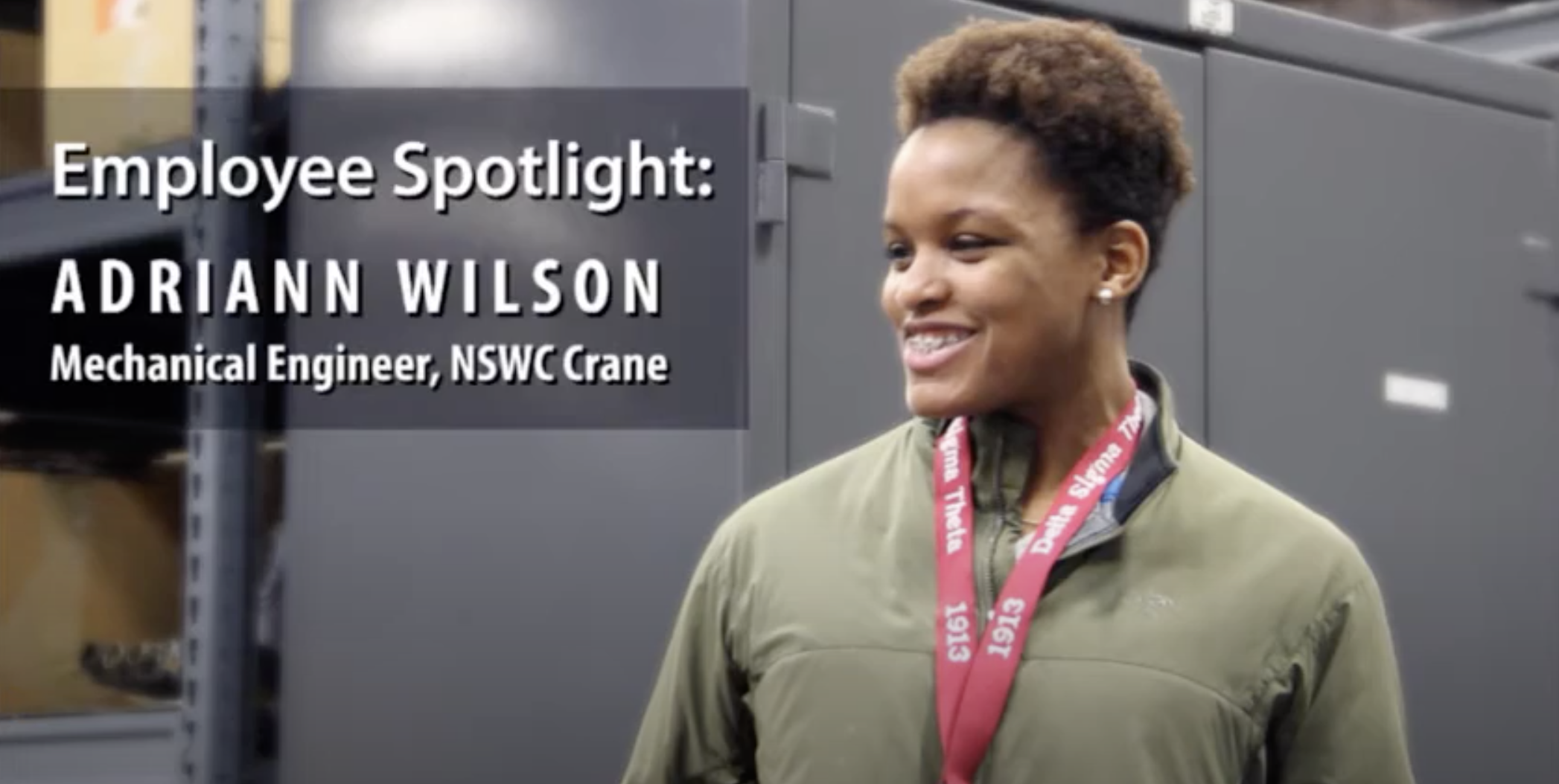 \SWC Crane employee Adriann Wilson smiling \SWC Crane employee Adriann Wilson smiling